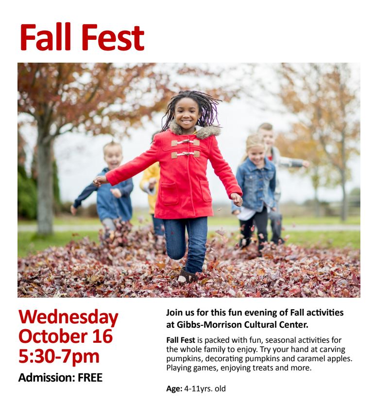 fall fest flyer