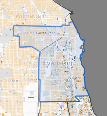 DePaul Housing Institute map