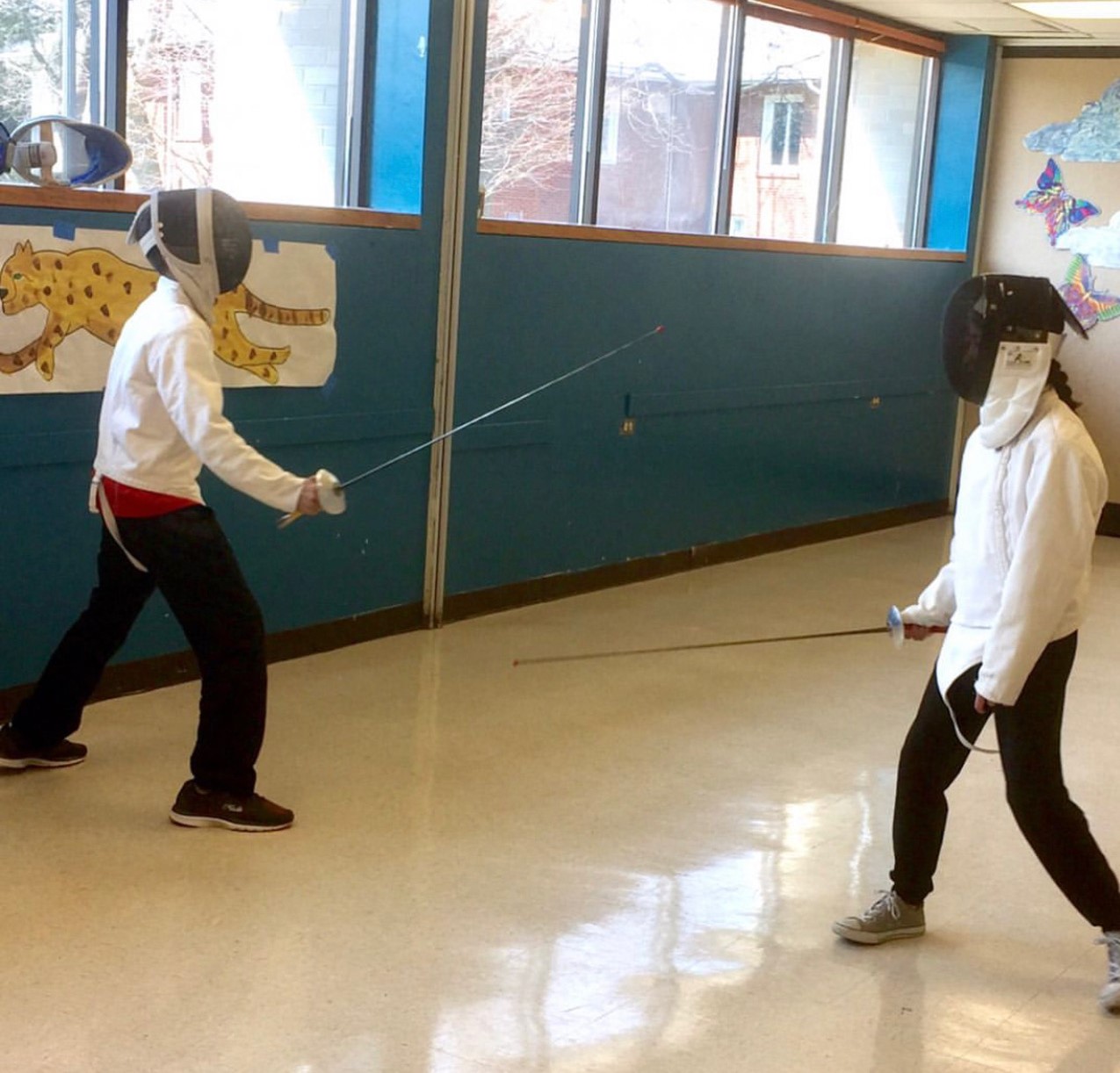 Children Fencing at Chandler