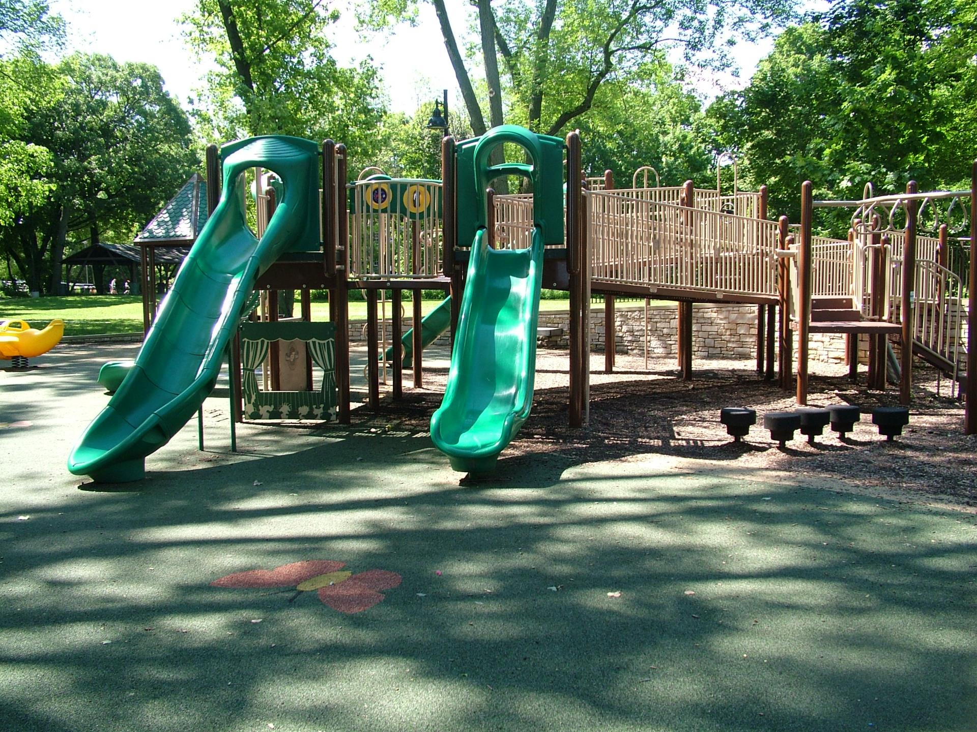 Noah's Playground slides