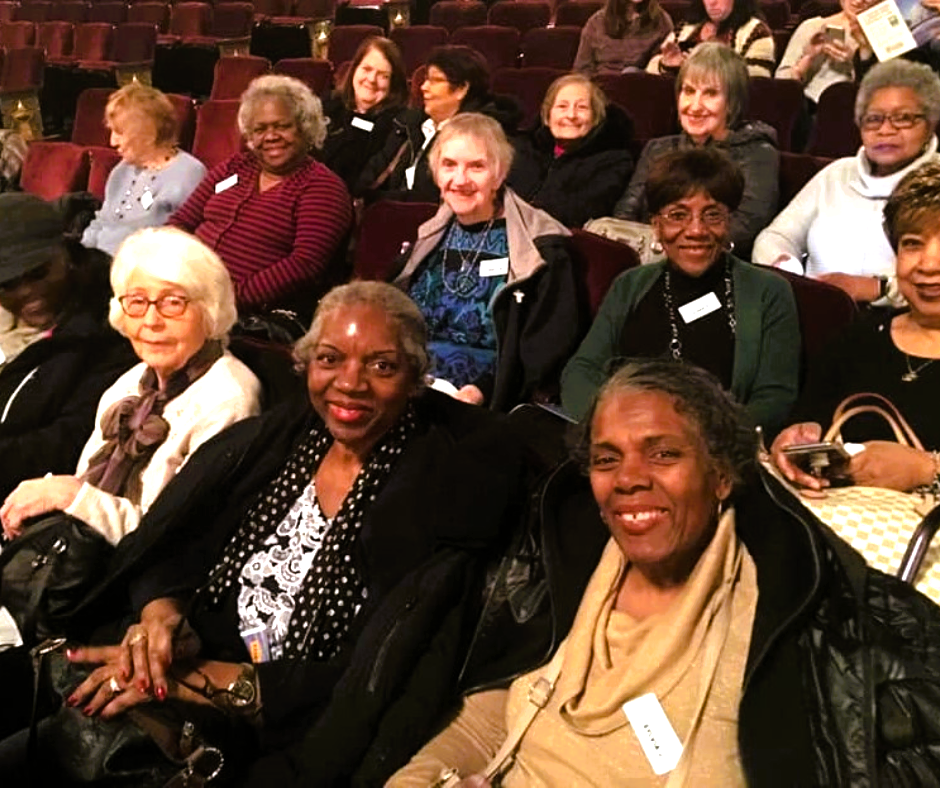 A group of Levy Seniors at a musical outing