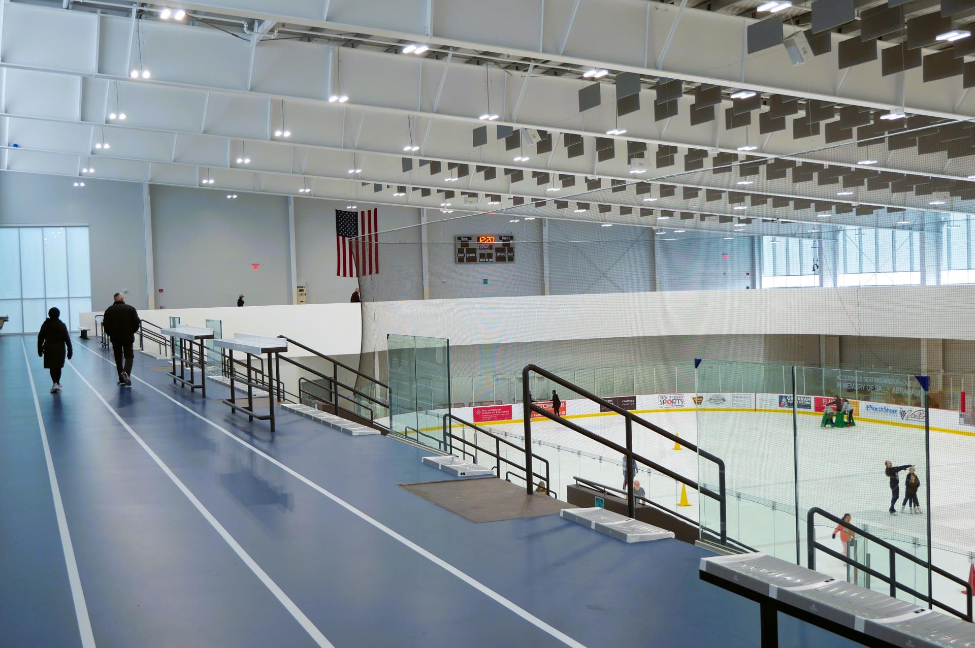 Robert Crown indoor walking track