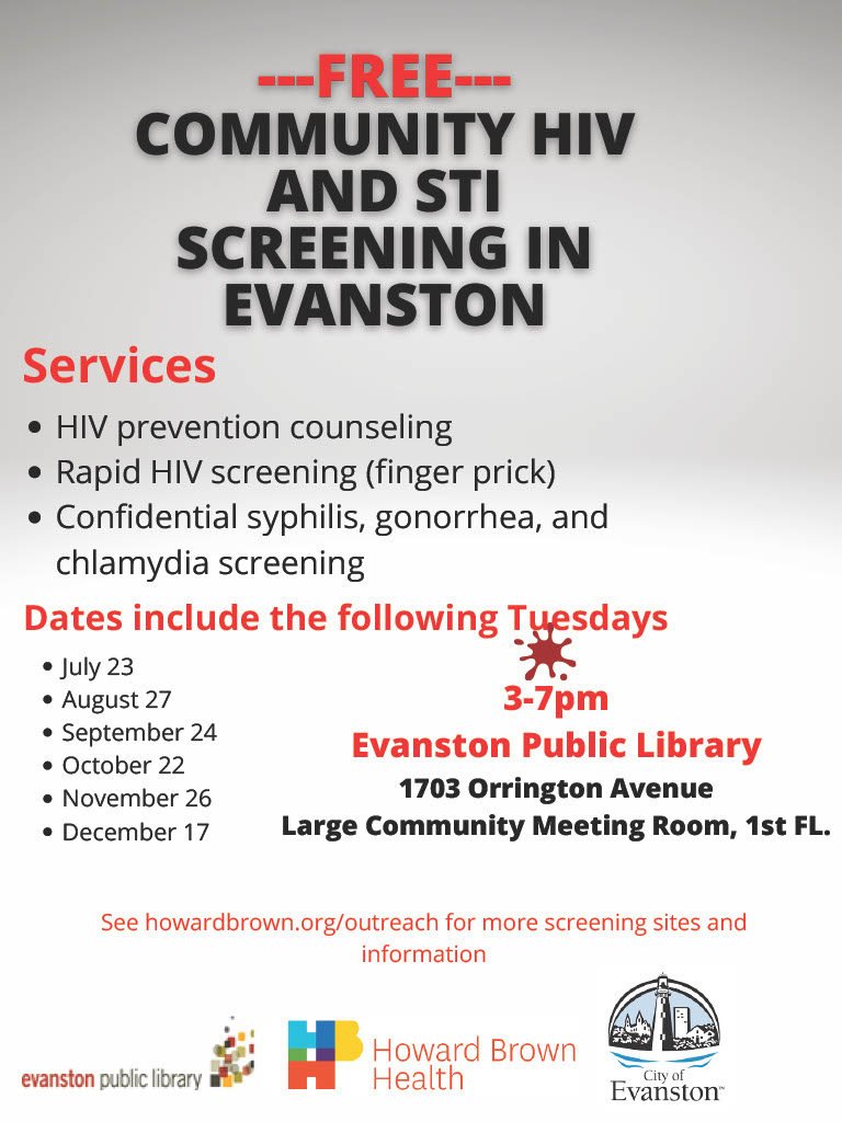 Free Community HIV and STI Screening_HBH Flyer